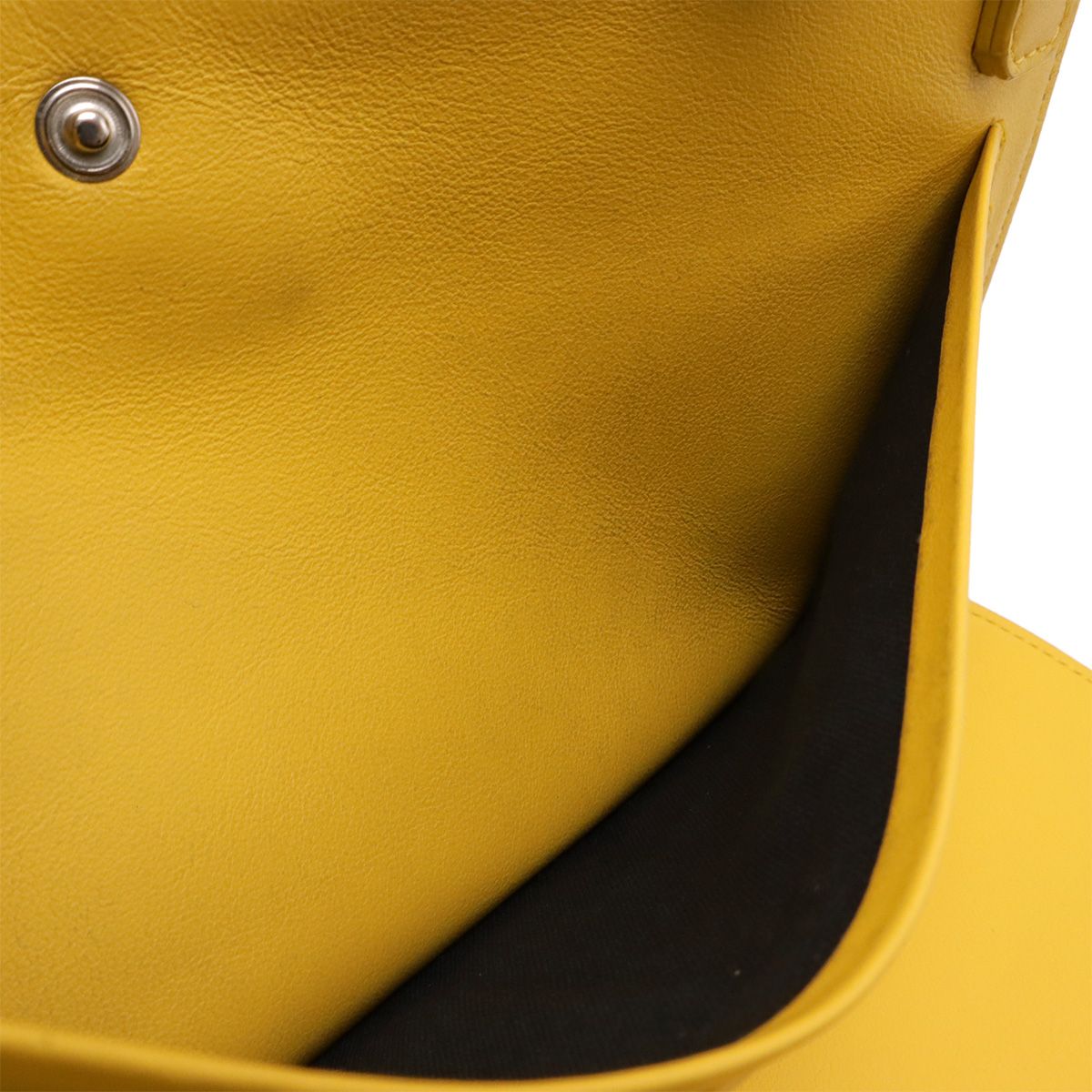 FENDI(フェンディ) &frasl; モンスター&frasl;ショルダーバッグ&frasl;レザー&frasl;グリーン FENDI フェンディ モンスター ショルダーバッグ ポシェット 斜め掛け 2WAY クラッチバッグ レザー ブラック 黒 イエロー 黄色 7M0284
