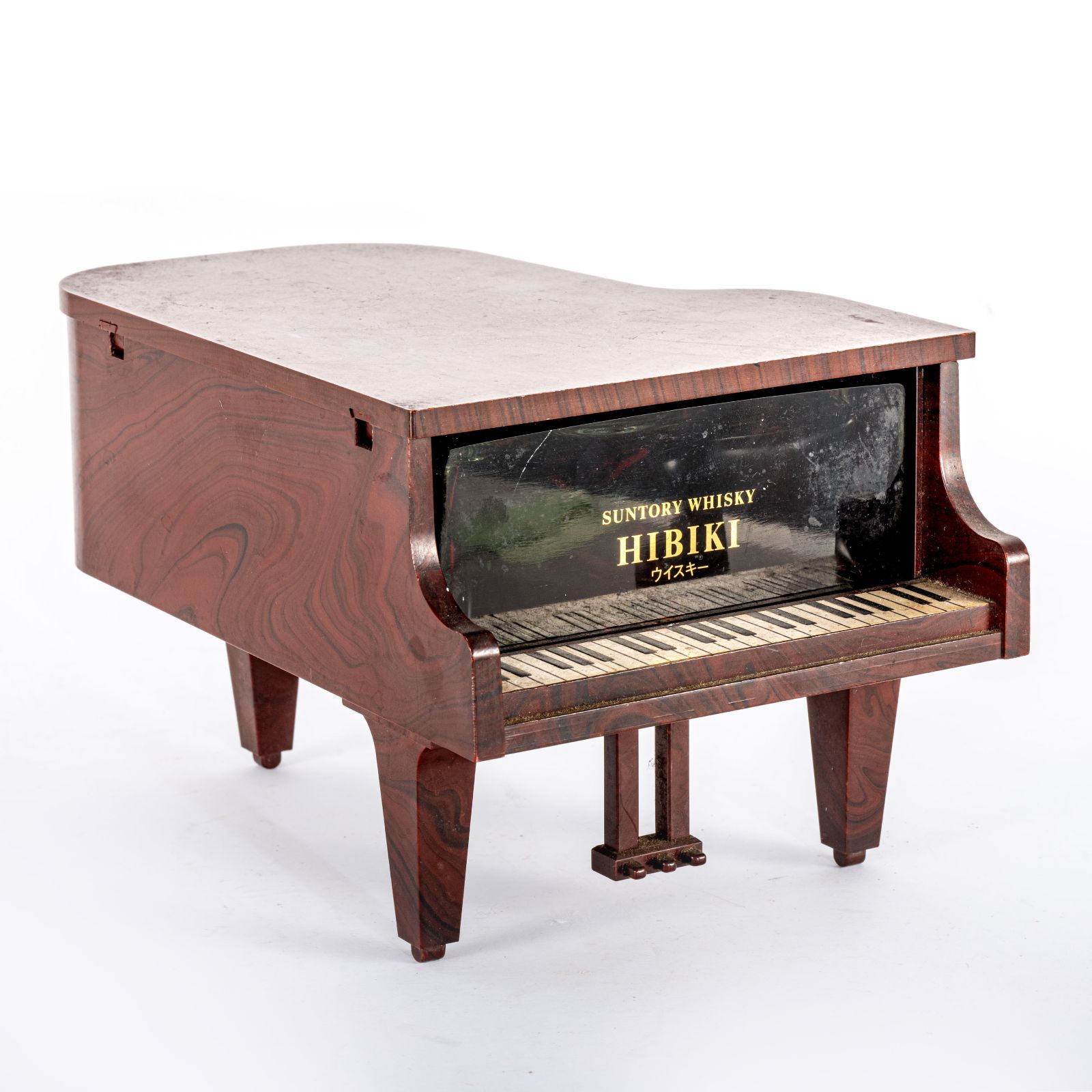 希少・未開栓】サントリー ウイスキー 響 ピアノ型ボトル 特製木製