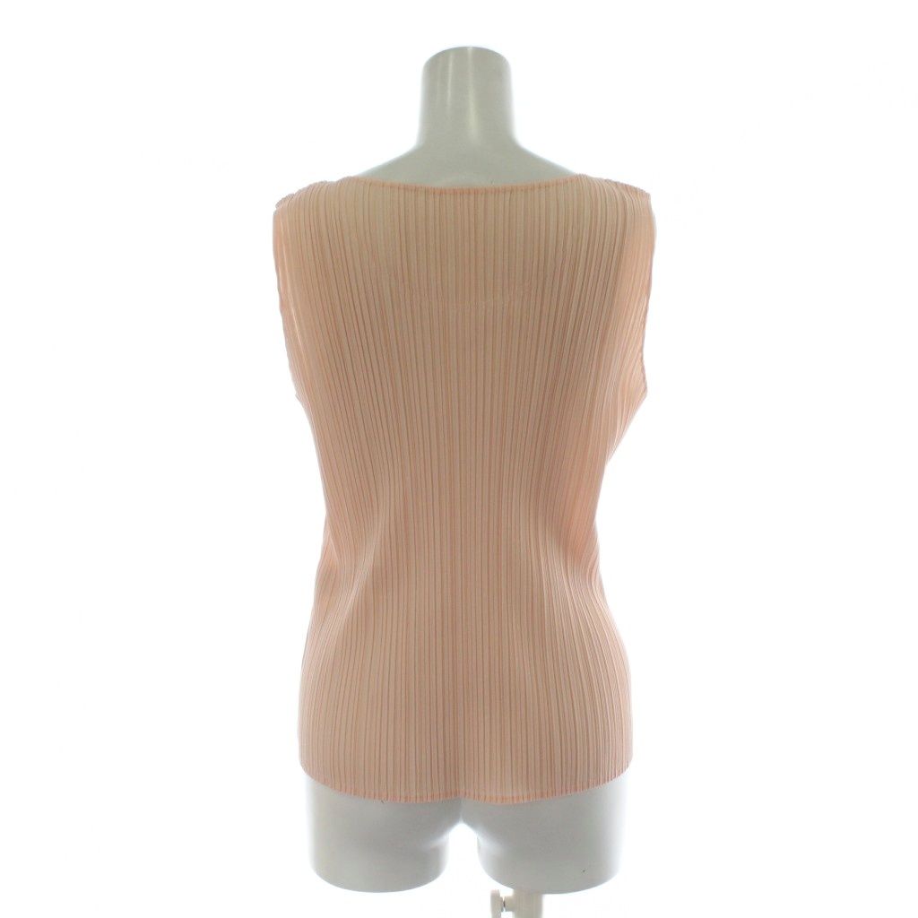プリーツプリーズ PLEATS PLEASE タンクトップ 3 ピンク ノースリーブ