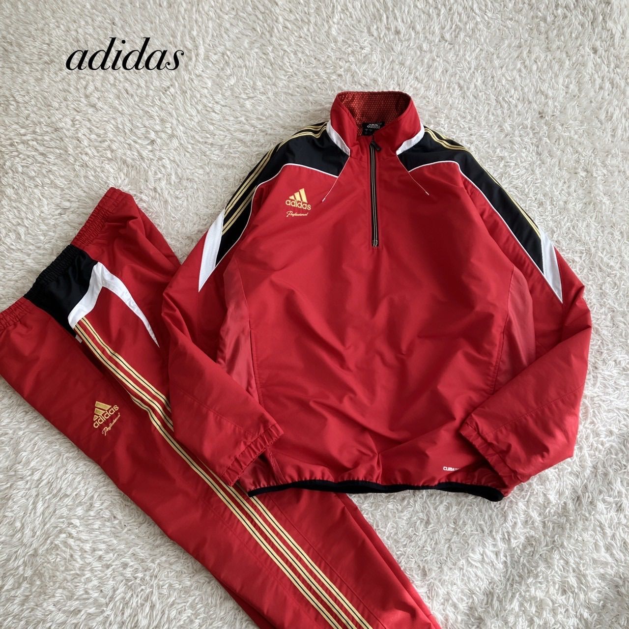 adidas アディダスプロフェッショナル ウインドブレーカー Vジャン