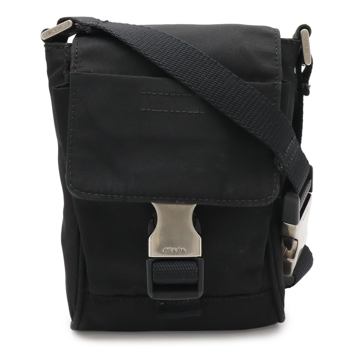 PRADA プラダ トライアングルロゴ ショルダーバッグ ポシェット 2WAY 