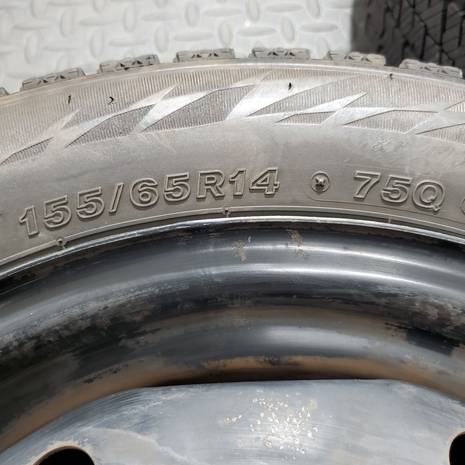 19/20年製 155/65R14 ブリヂストン VRX2 ダイハツ タント ムーヴ ミラ 