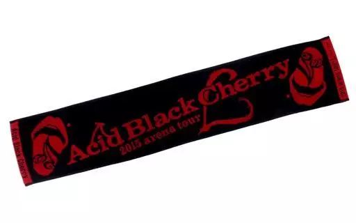 Acid Black Cherry 2015 tour L 新品 6点 タオル 中古】タオル・手ぬぐい(男性) Acid Black Cherry マフラータオル