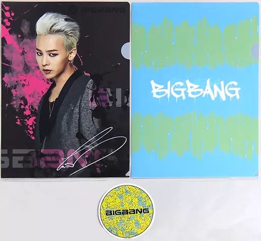 中古】クリアファイル(男性アイドル) G-DRAGON(ジードラゴン) A4クリア