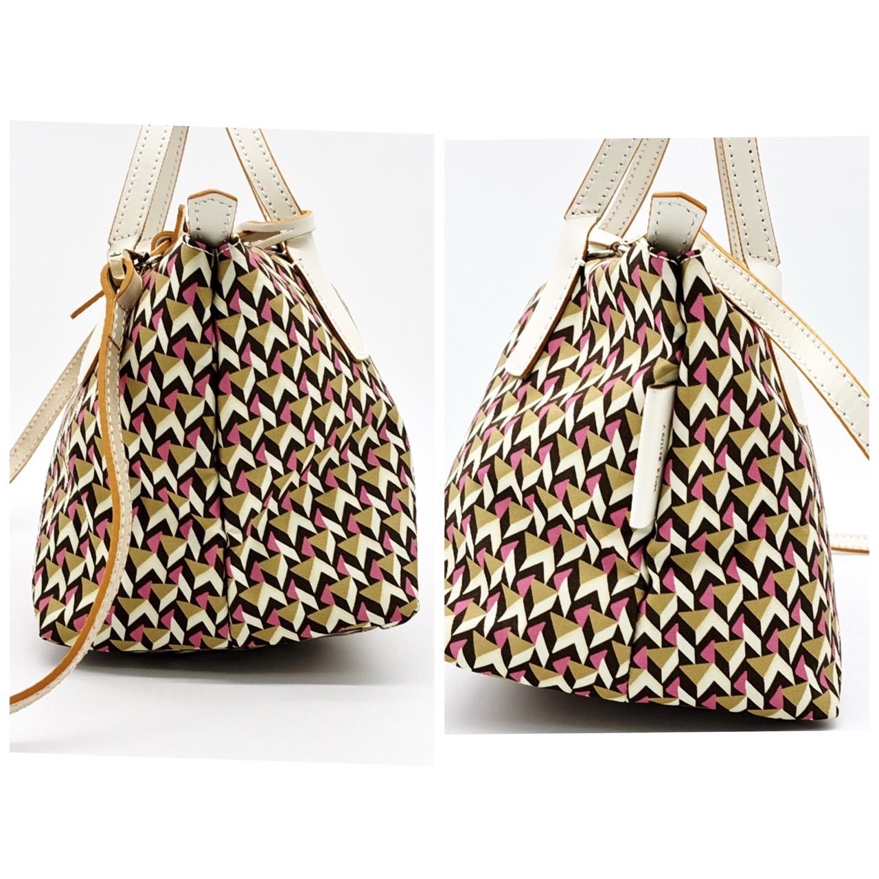 ほぼ未使用】 ロベルタピエリ バッグ 2WAY ハンドバッグ PVC レザー