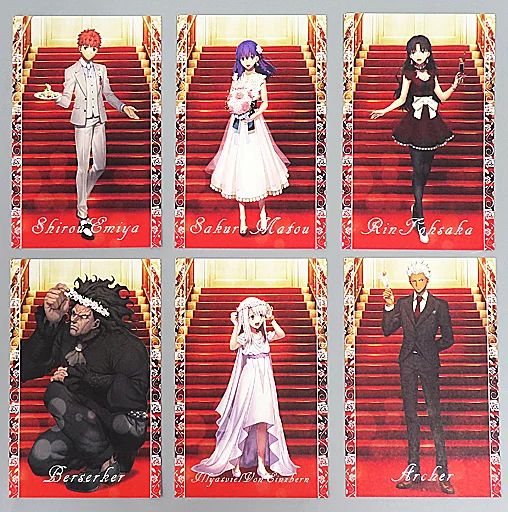 中古】ポストカード 集合 HFフィナーレ ポストカード6枚セットA 「劇場