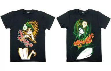 阿良々木火憐・月火 ウエダハジメ Tシャツ 物語シリーズ Lサイズ 化物語