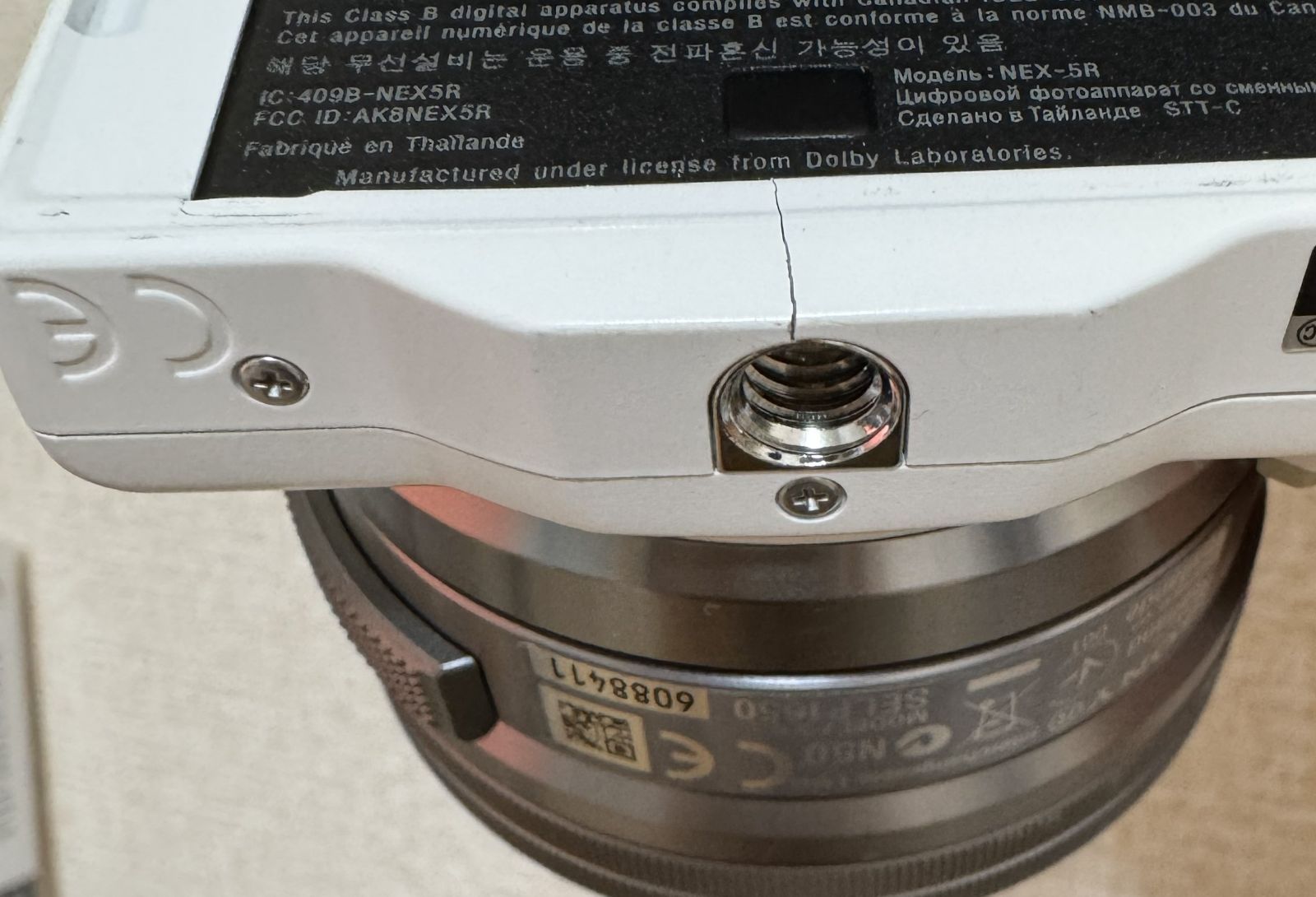 【美品】NEX-5R 並品] SONY NEX-5R PZ 16-50mm F/3.5-5.6 SELP1650 ミラーレス 一眼