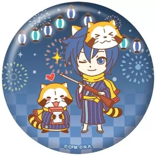 中古】バッジ・ピンズ KAITO(SD) 「初音ミク×ラスカル2020夏 おっきめ