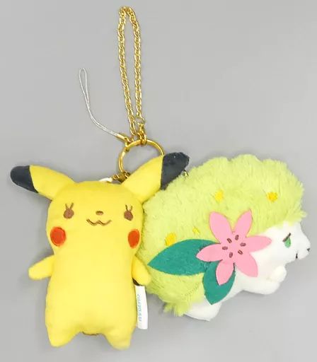 中古】雑貨 ピカチュウ＆シェイミ ペアマスコット