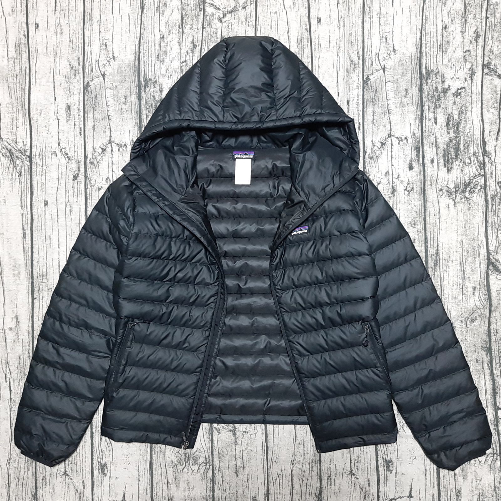 size S】patagonia Down Sweater Hoody Black 2013 パタゴニア ダウン