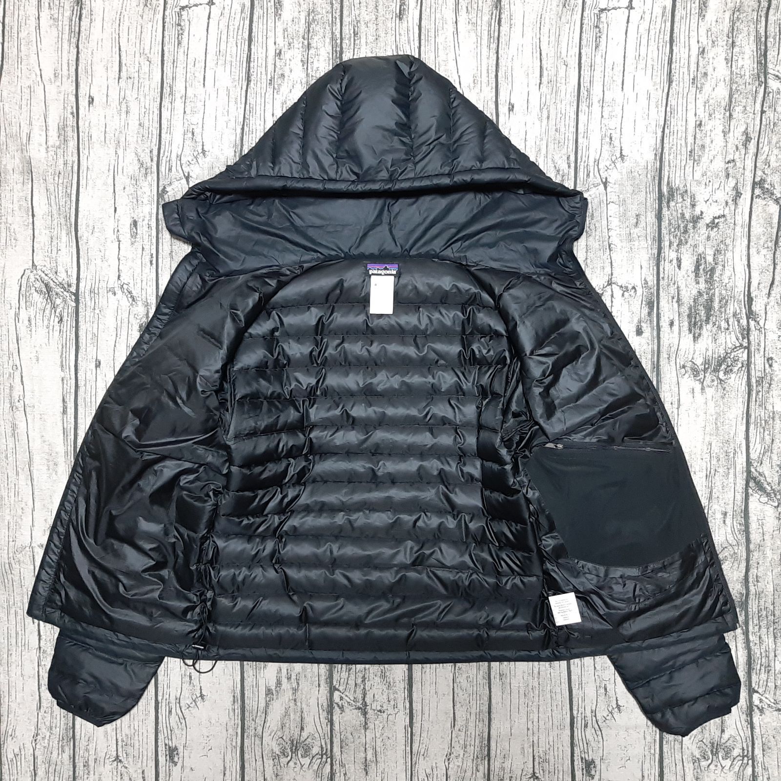 size S】patagonia Down Sweater Hoody Black 2013 パタゴニア ダウン