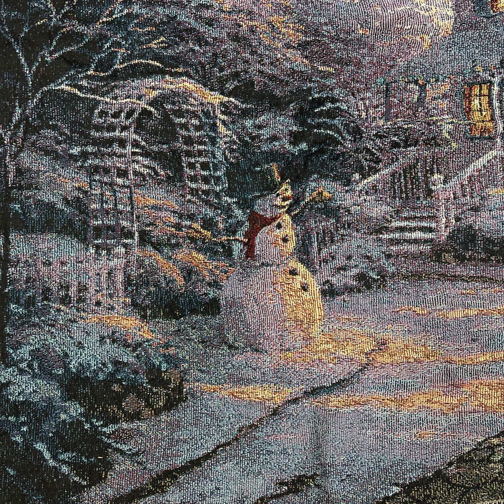 vintageラグ ブランケット マルチカバー タペストリー アート 絵画