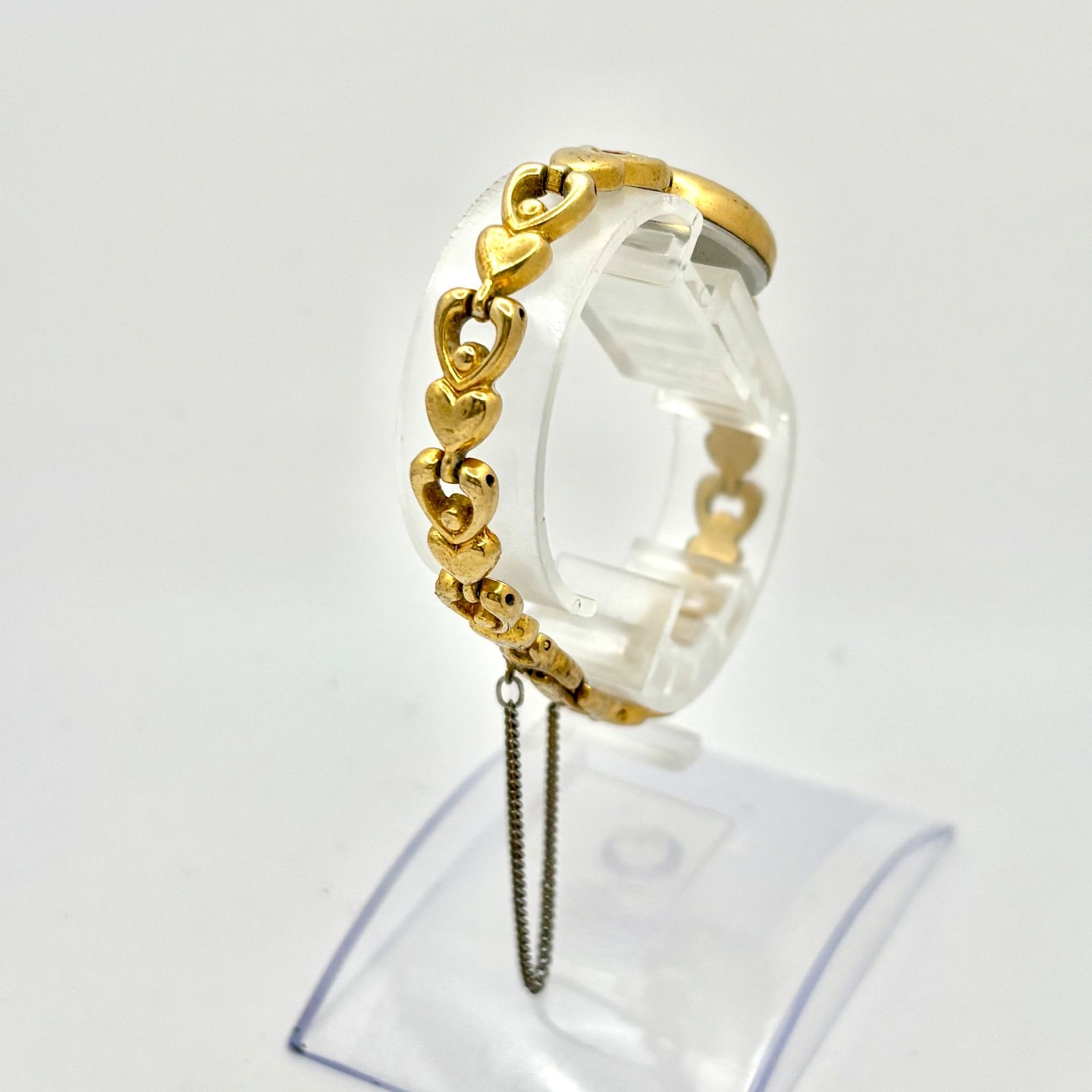 新品電池】SEIKO セイコー ALBA アルバ 2Pカラーストーン ゴールド