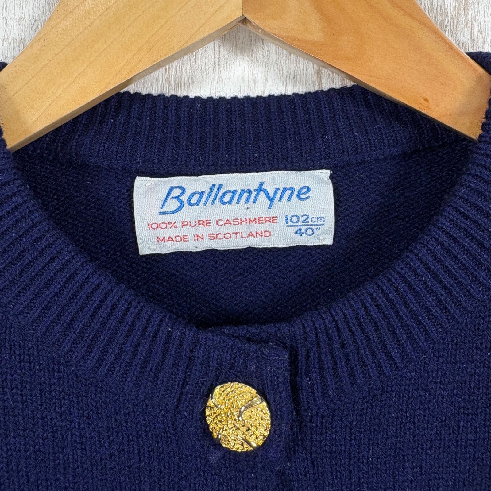 90s BALLANTYNE CASHMERE ヴィンテージ バランタイン カシミヤ