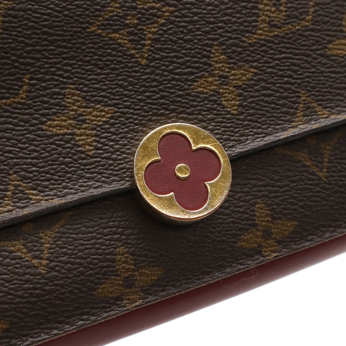 LOUIS VUITTON ルイ ヴィトン モノグラム ポルトフォイユフロール 