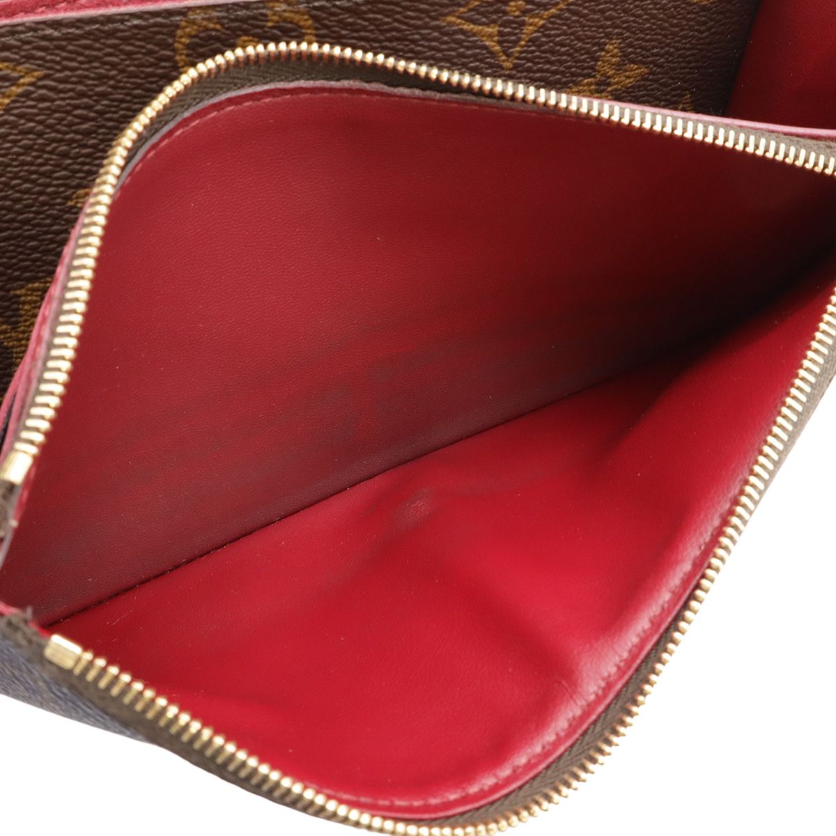 LOUIS VUITTON ルイ ヴィトン モノグラム ポルトフォイユフロール 