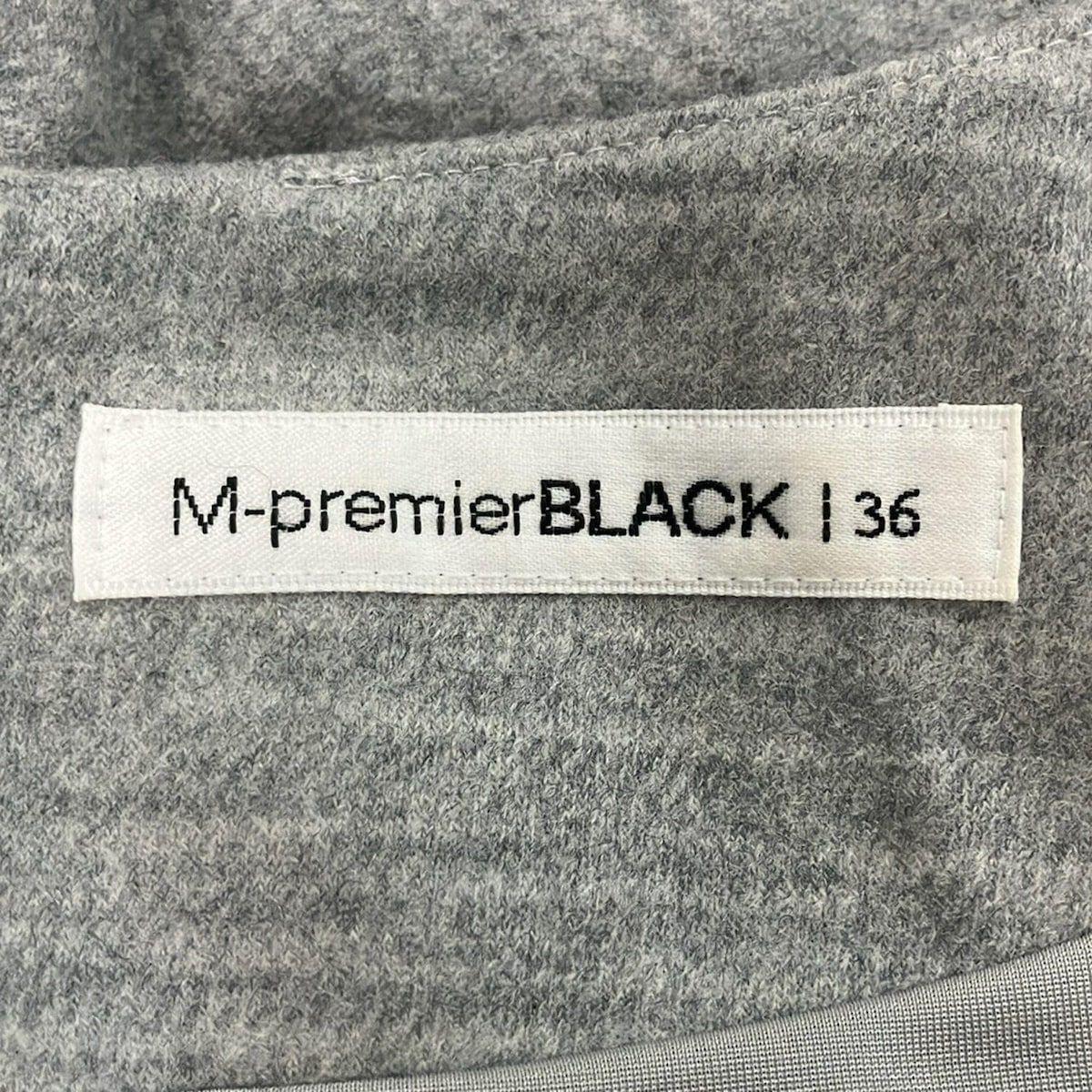 M-premierBLACK(エムプルミエブラック) ワンピース サイズ36 S
