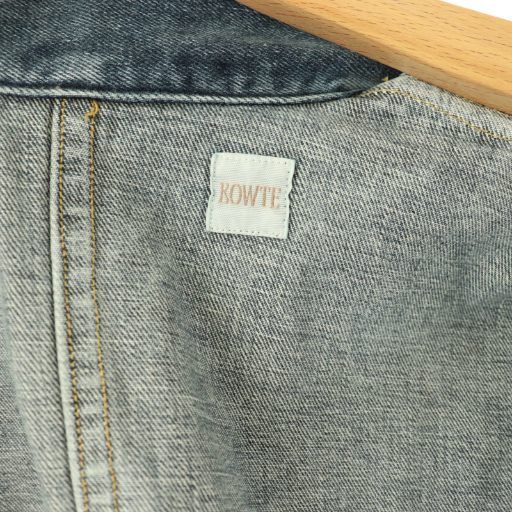 バウト BOWTE 25SS REUSE SEA ISLAND COTTON SELVAGE DENIM CLASH  