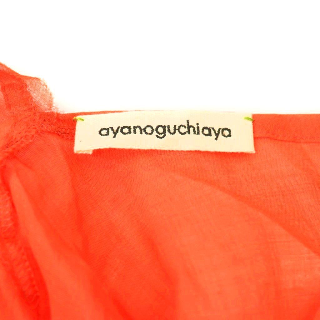 ノグチアヤ ayanoguchiaya DRESS.74 COCOON DRESS リネンワンピース  