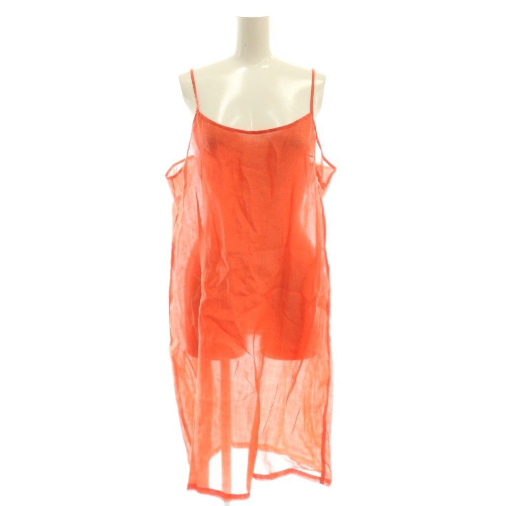 ノグチアヤ ayanoguchiaya DRESS.74 COCOON DRESS リネンワンピース  