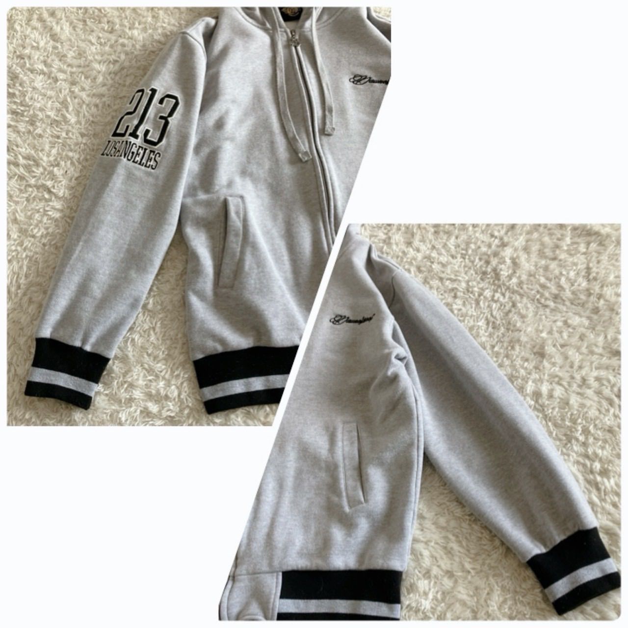 Bigサイズ ロサンゼルステリトリー セットアップ パーカー ヒップホップ LOSANGELS TERRITORY ロサンゼルステリトリー セットアップ パーカー