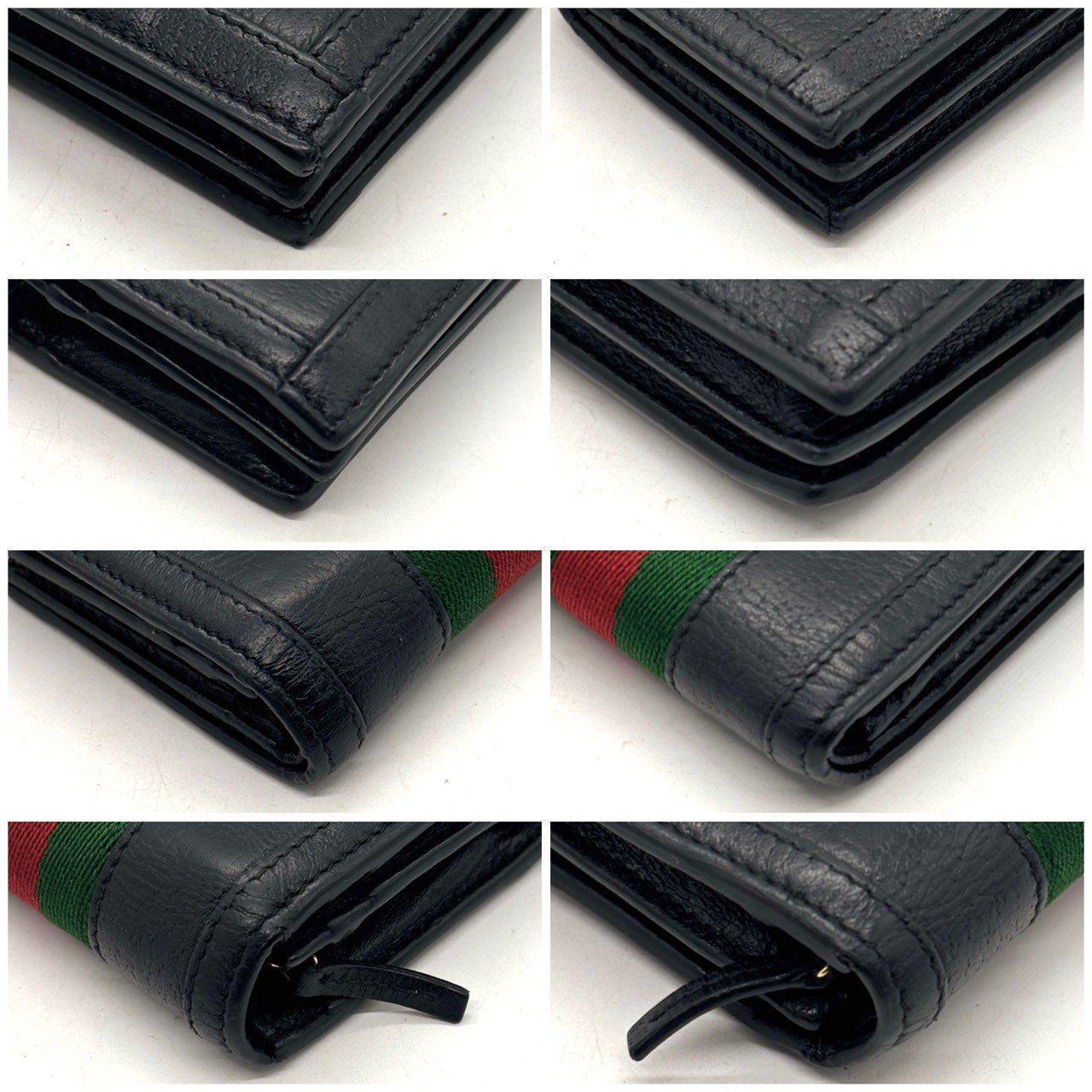 迷わず持てる一本】 GUCCI 二つ折り財布 オフィディア シェリーライン