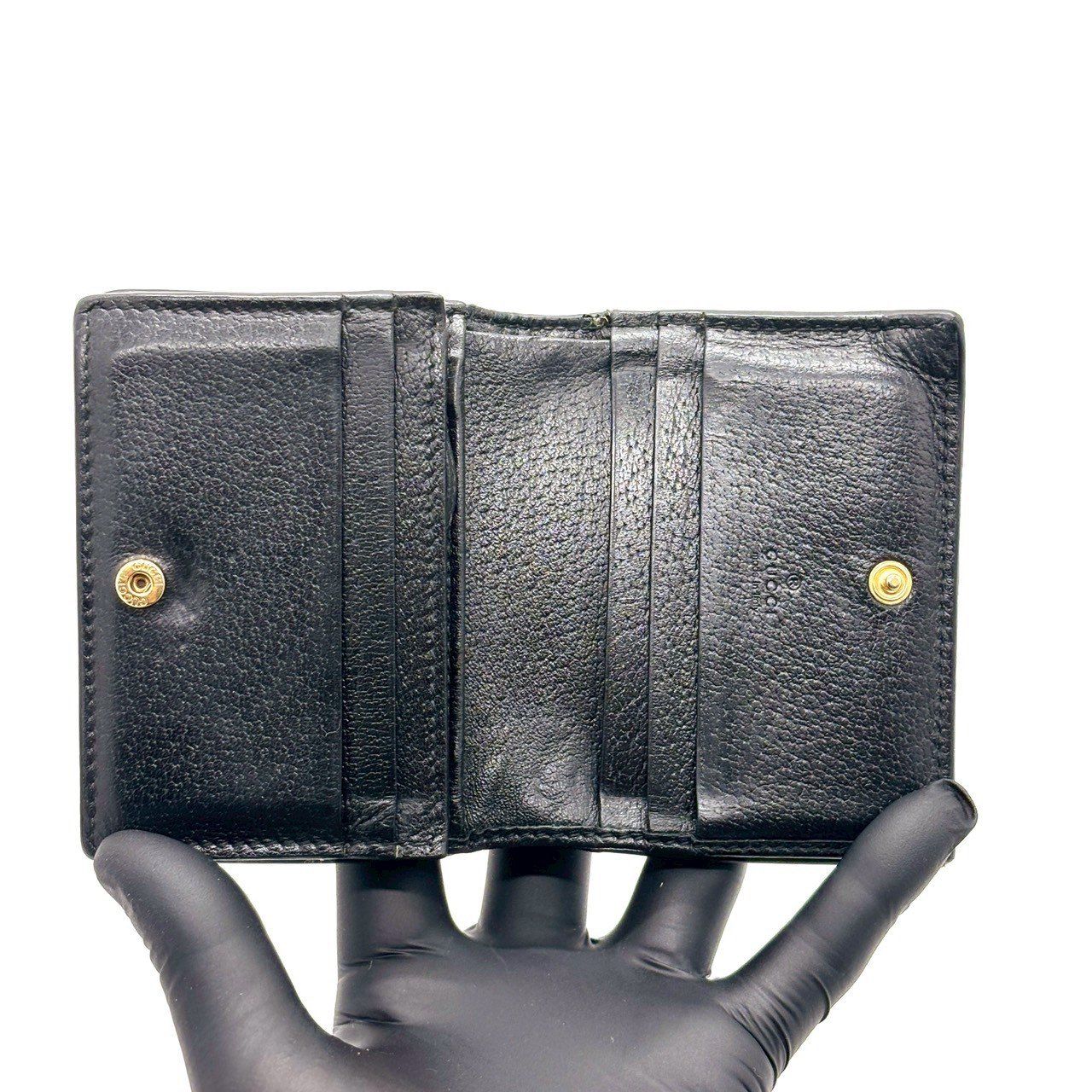 【美品】 GUCCI 折り財布 インターロッキング シェリーライン コンパク 迷わず持てる一本】 GUCCI 二つ折り財布 オフィディア シェリーライン