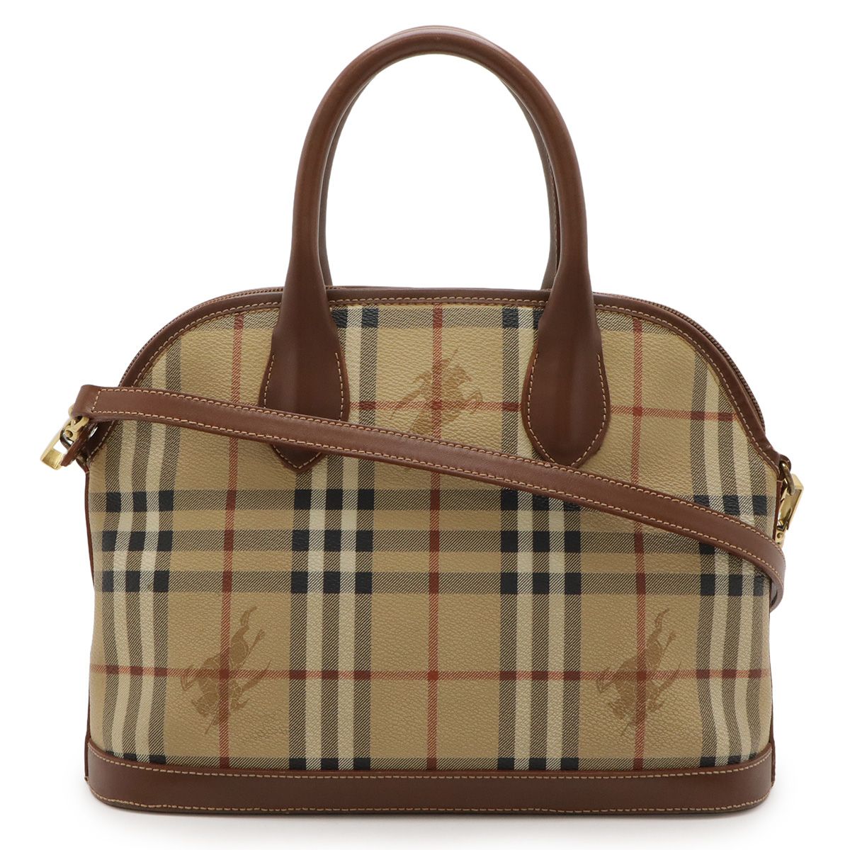 バーバリー BURBERRY ショルダーバッグ トートバッグ レザー 