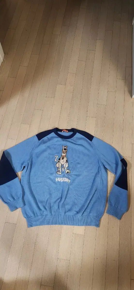 ICE HISTORY ICEBERG ニット セーター ヒストリー アイスバーグ ブルー ニット セーター XXXL ⁄ ICEBERG