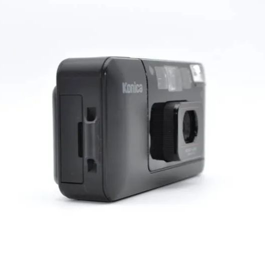 動作OK】Konica Big mini A4 ブラック コンパクトフィルムカメラ