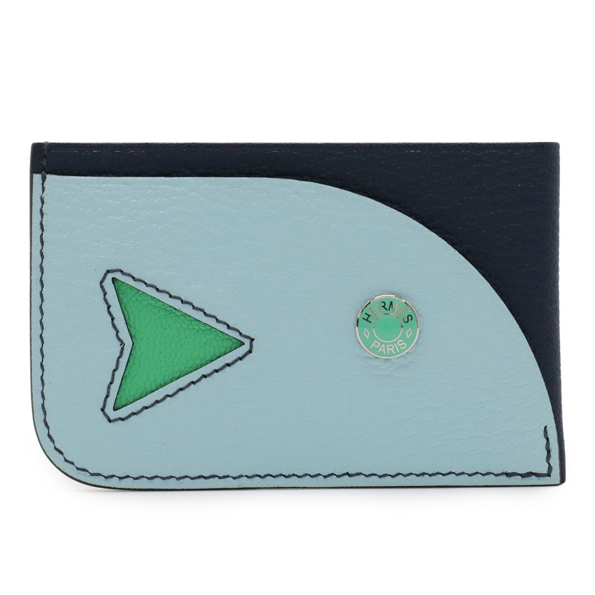 HERMES エルメス カードケース ポワソン 名刺入れ パスケース 魚