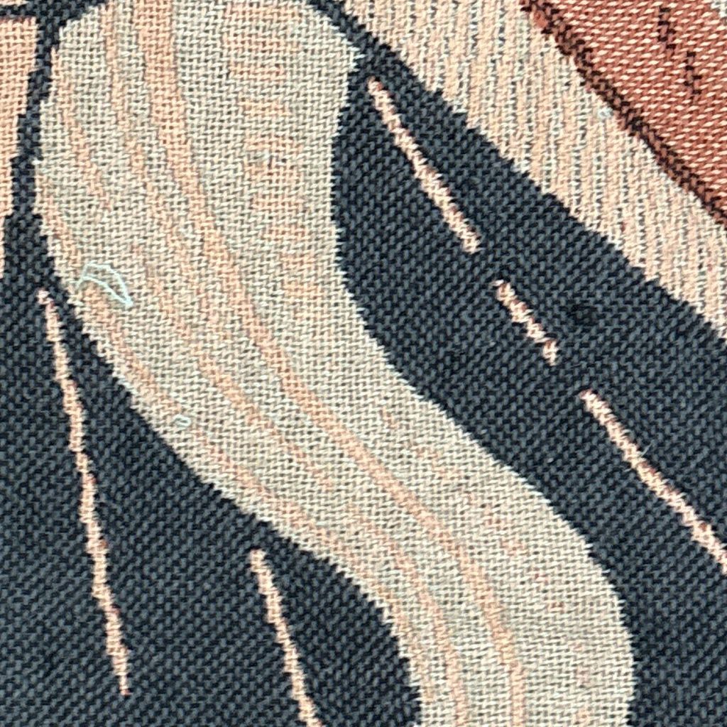 ラグ・カーペット・マット 【vintage rug】太陽 月 刺繍ラグ マット