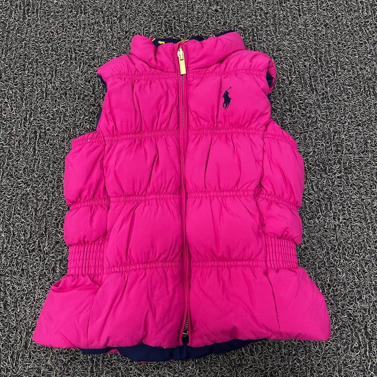 110 ポロラルフローレン キッズ リバーシブル ダウンベスト 110サイズ