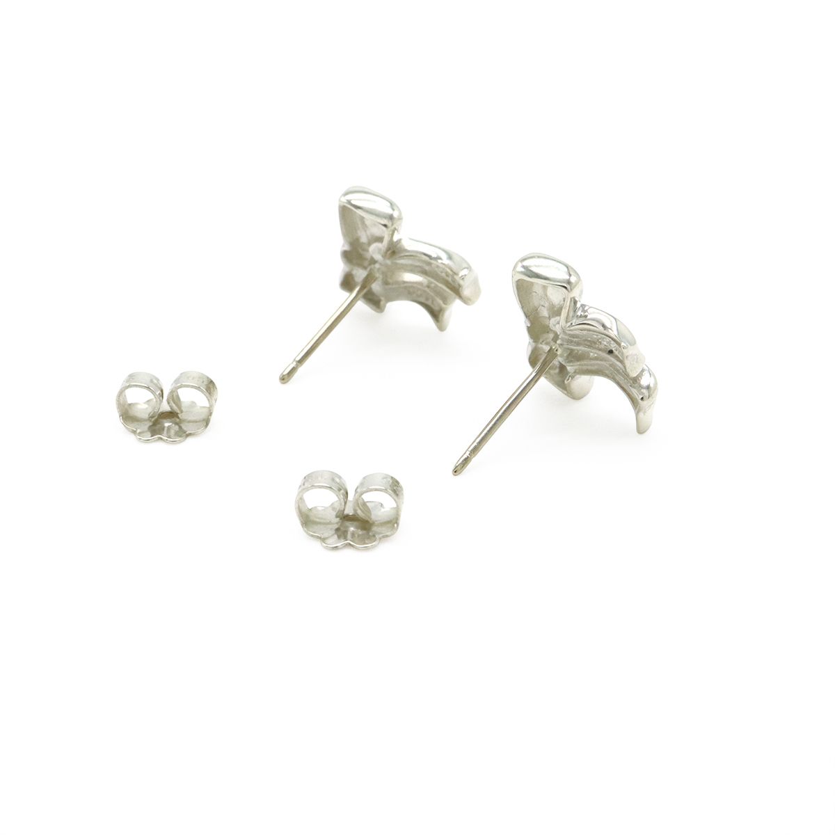 TIFFANY&Co. ティファニー ボウ ピアス リボンモチーフ SV925 Ag925 