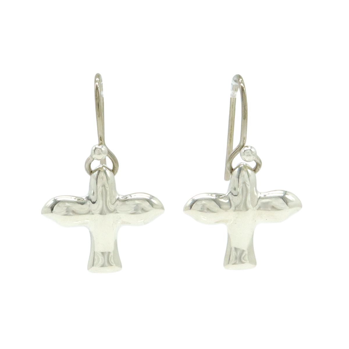 Tiffany&Co.　バードクロス　鳥モチーフ　ピアス　シルバー925 TIFFANY&Co. ティファニー バードクロス スイングピアス 鳥モチーフ