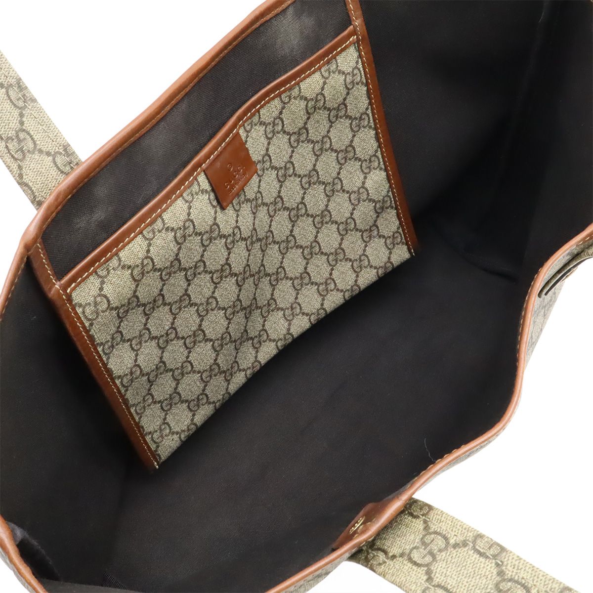 GUCCI グッチ GGスプリーム シェリーライン トートバッグ ショルダー 