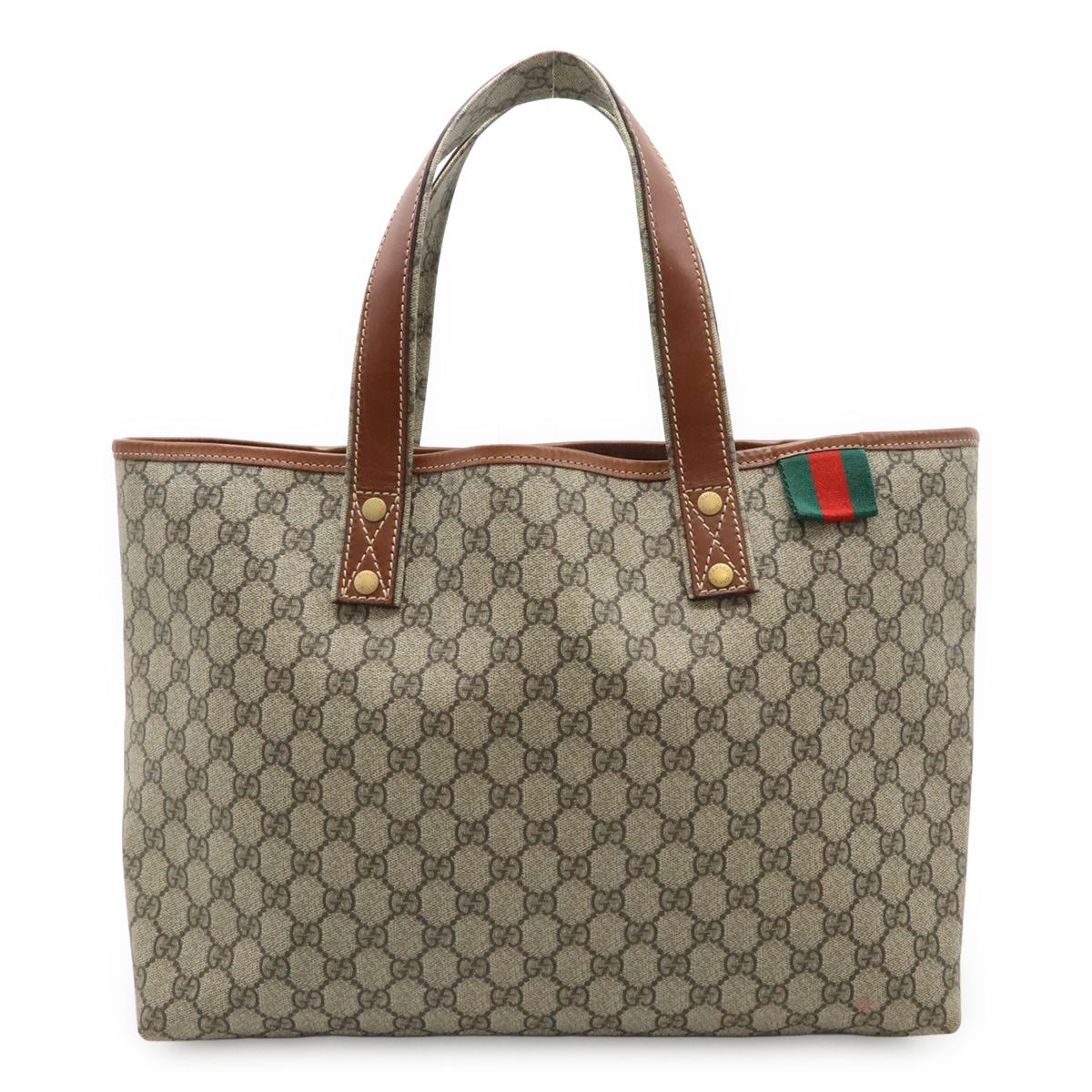 GUCCI グッチ GGスプリーム シェリーライン トートバッグ ショルダー 
