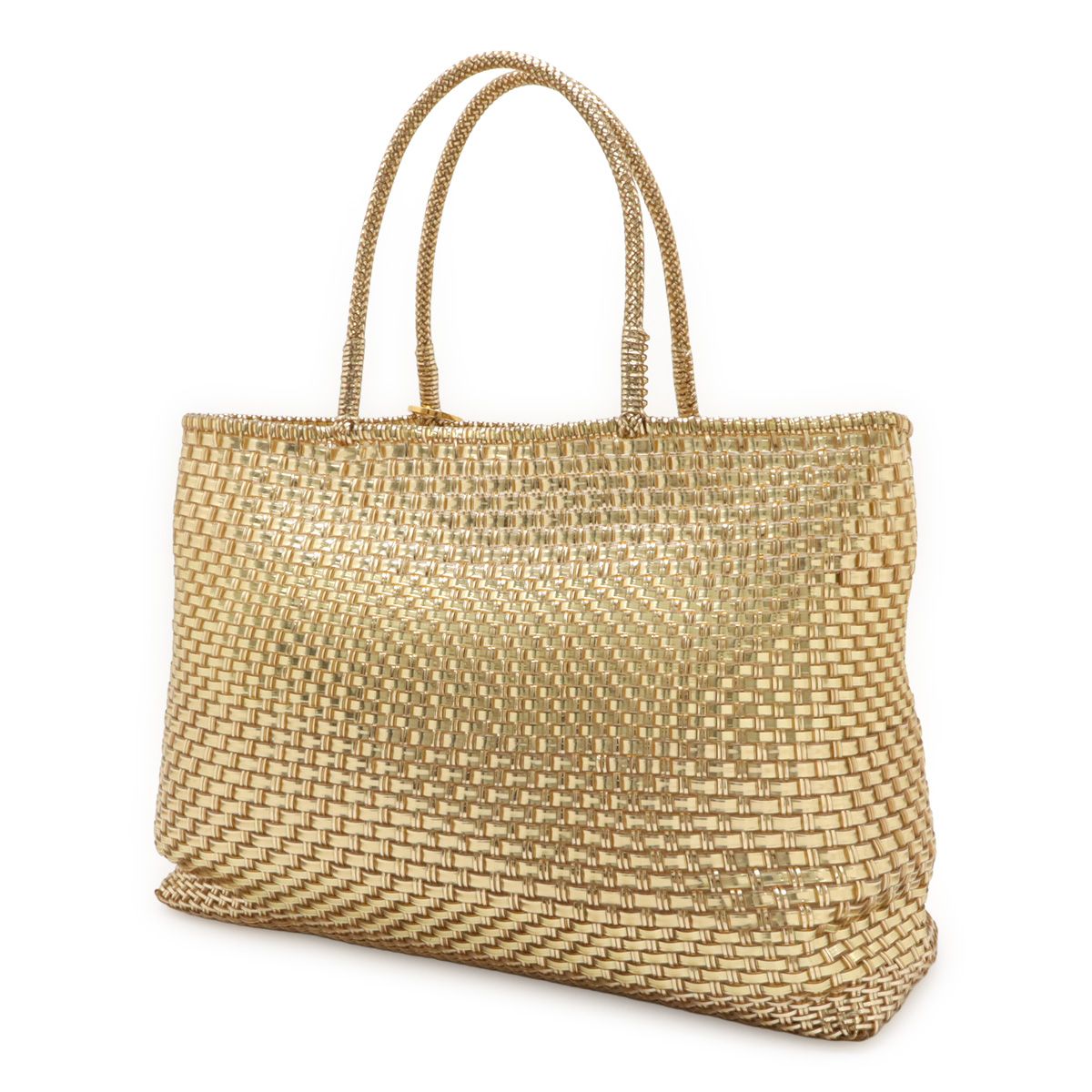 美品✨アンテプリマ イントレッチオ ゴールド チャーム付き トートバッグ 肩掛け ANTEPRIMA アンテプリマ イントレッチオ トートバッグ ハンドバッグ