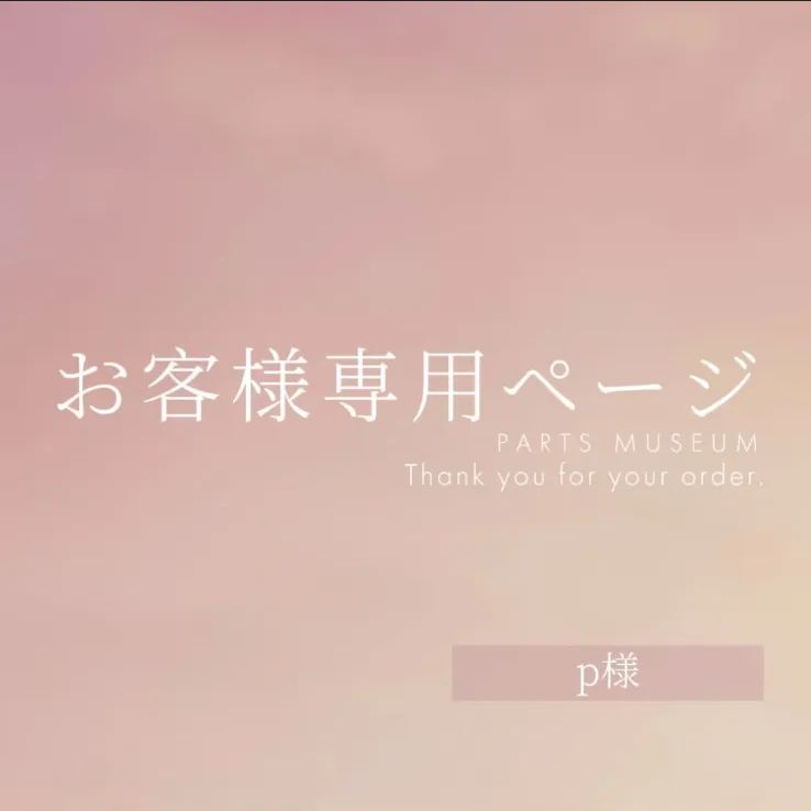 p様専用ページ ご購入期限2月4日まで-【ファッション通販】