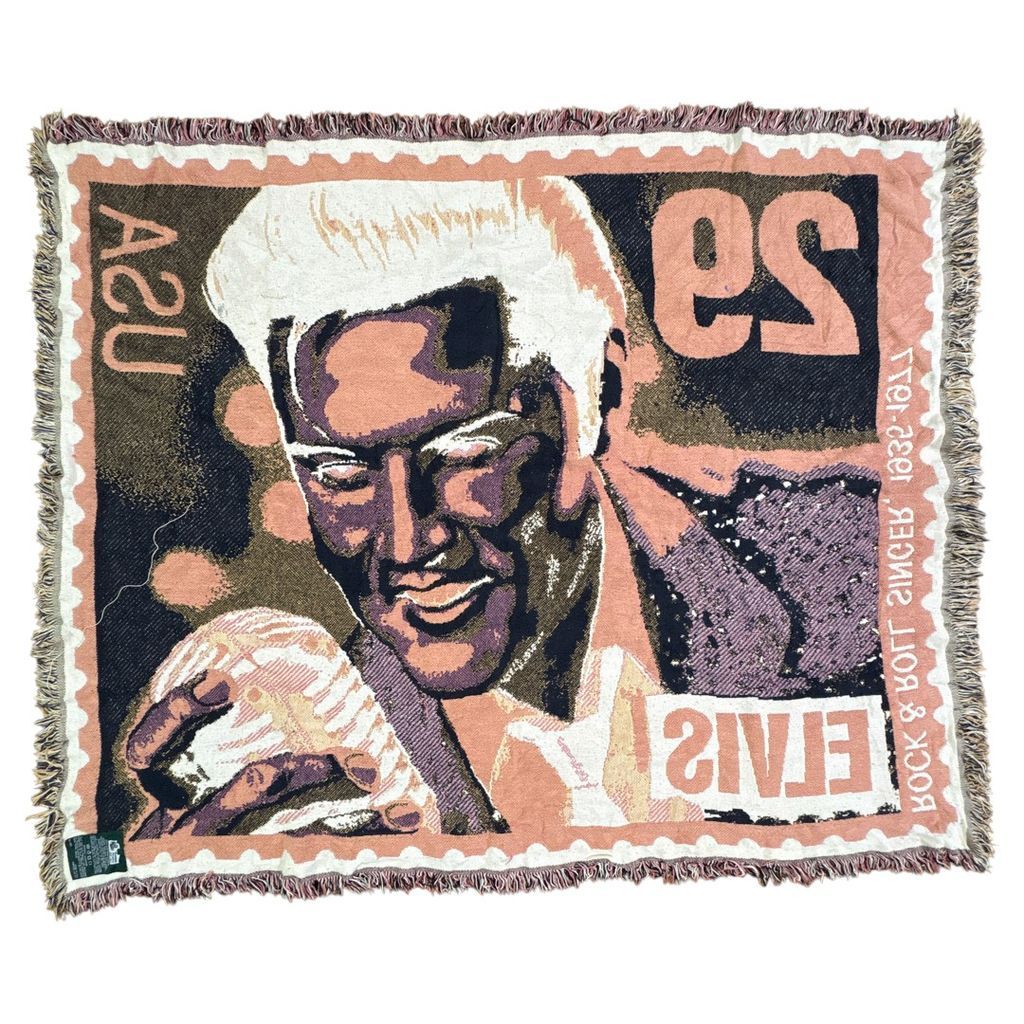 vintageラグ ブランケット マルチカバー タペストリー 90s 90年代 1992