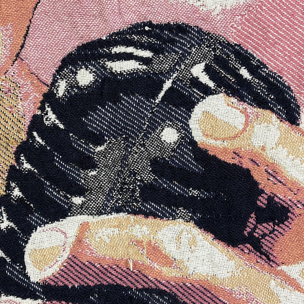 vintageラグ ブランケット マルチカバー タペストリー 90s 90年代 1992