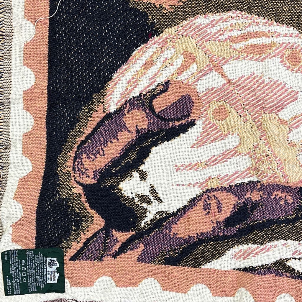 vintageラグ ブランケット マルチカバー タペストリー 90s 90年代 1992