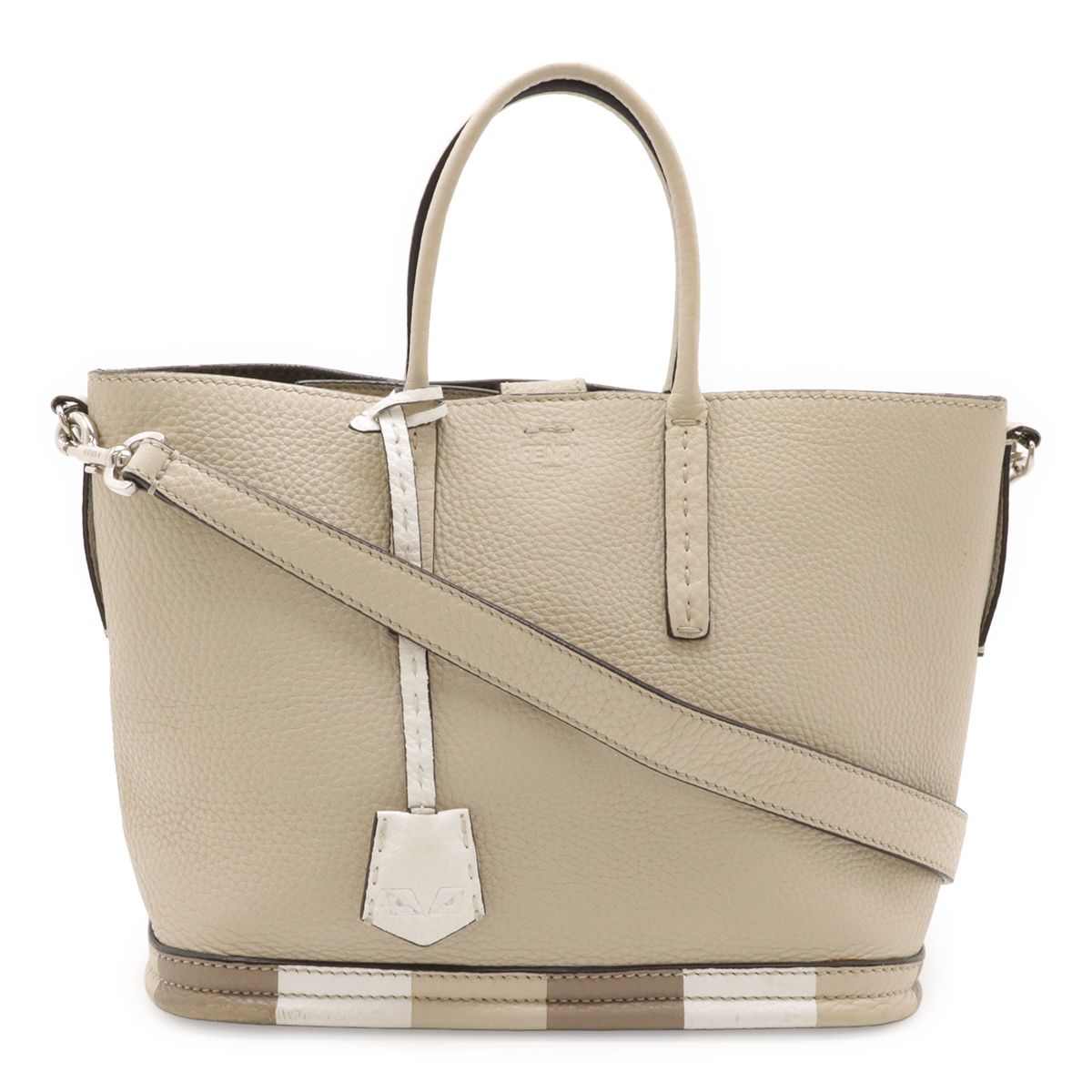 FENDI フェンディ セレリア ハンドバッグ 2WAY ショルダーバッグ ワン 