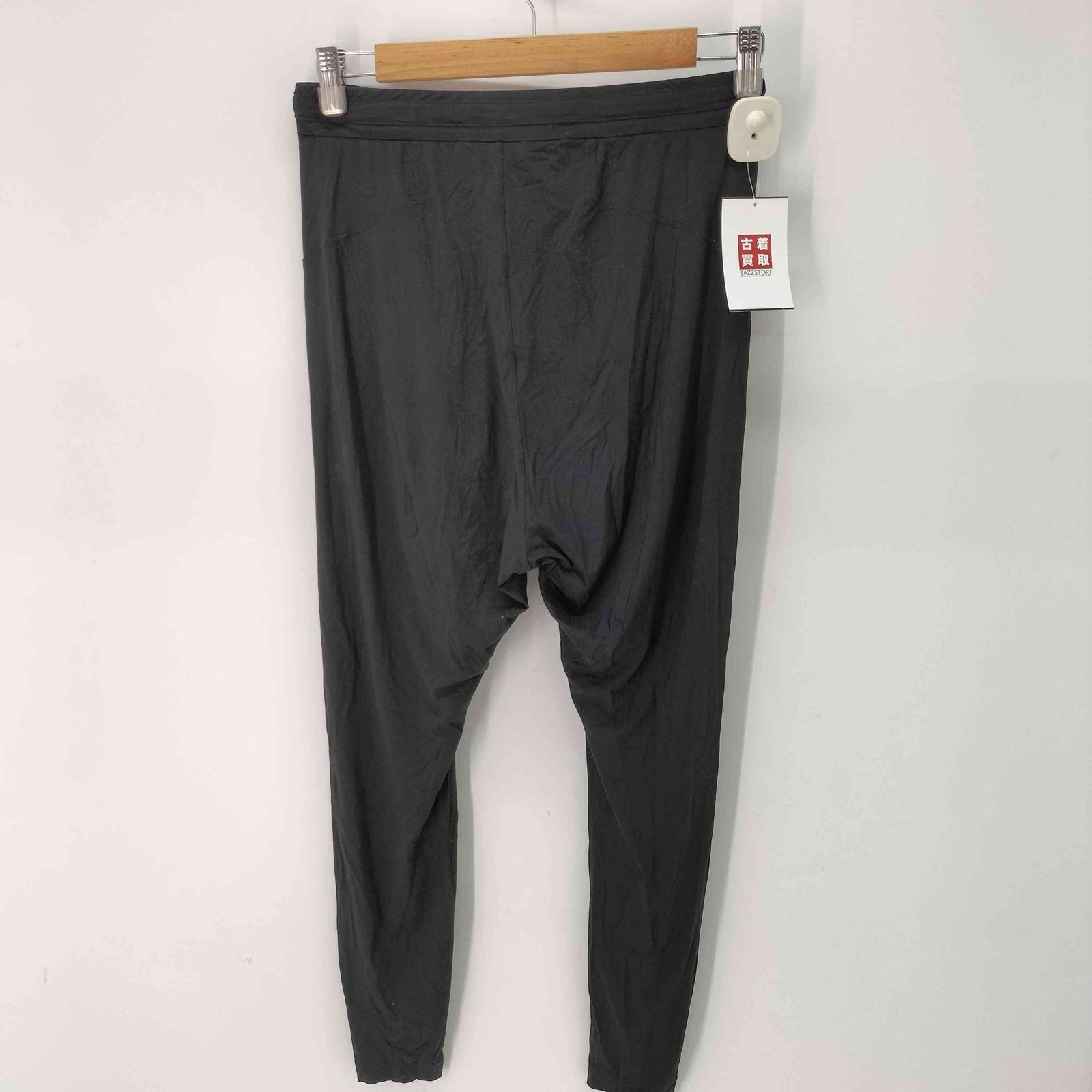 ヘルムートラング HELMUT LANG 両ポケ ドローコード レーヨン レギンス