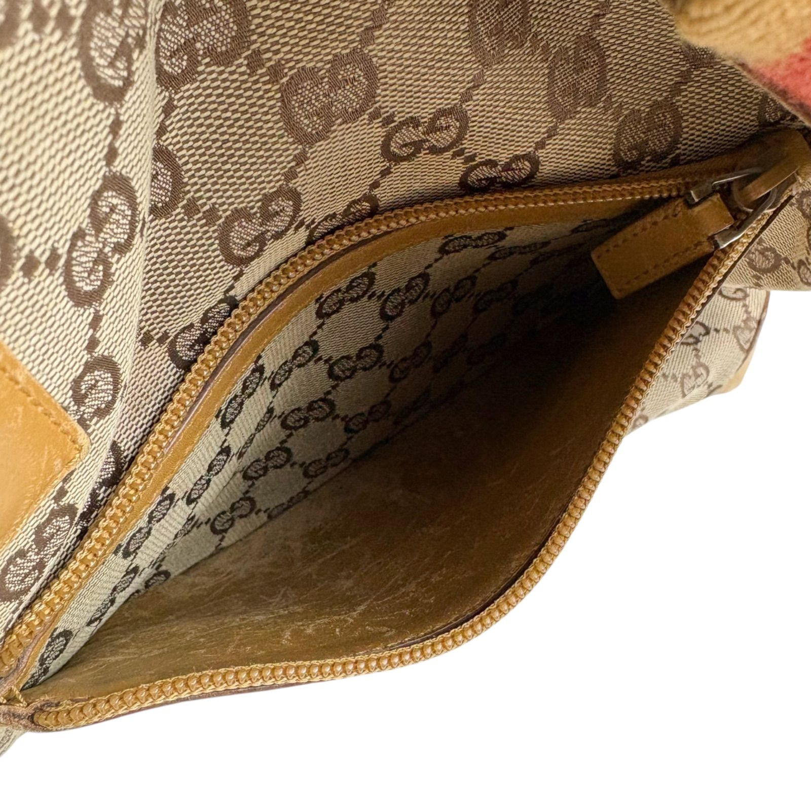 グッチ GUCCI シェリーライン ミニトートバッグ セミショルダーバッグ