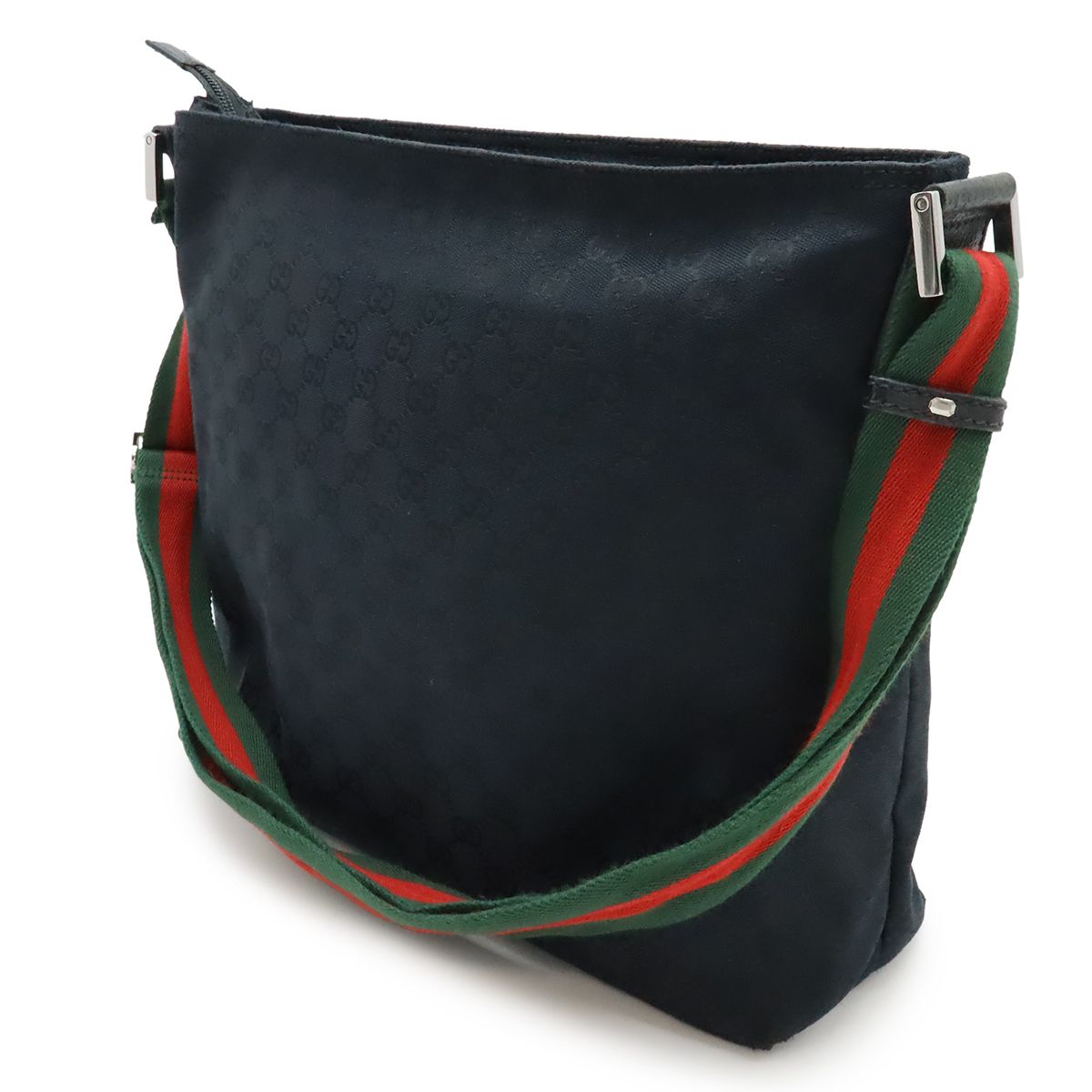 GUCCI グッチ GGキャンバス シェリーライン ウェブライン ショルダー