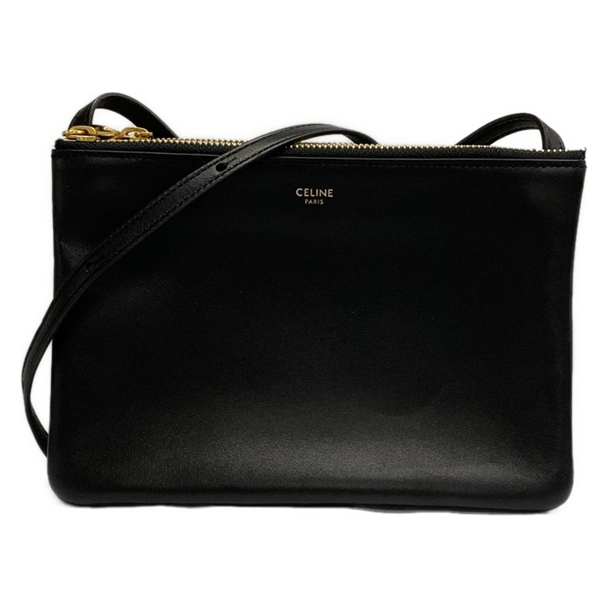 CELINE(セリーヌ) ショルダーバッグ トリオ 192033CAD.38NO 黒 斜