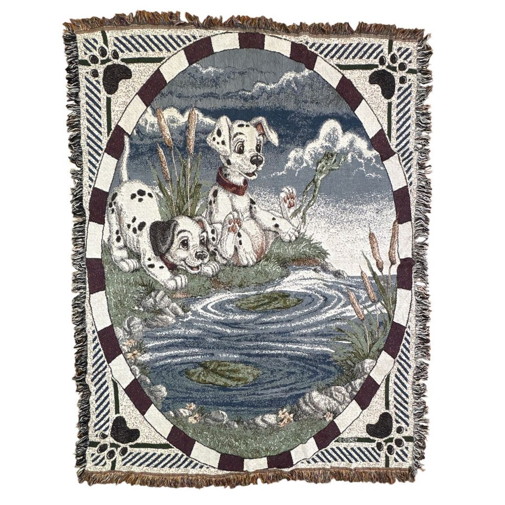 vintageラグ ブランケット マルチカバー タペストリー アニマル 動物