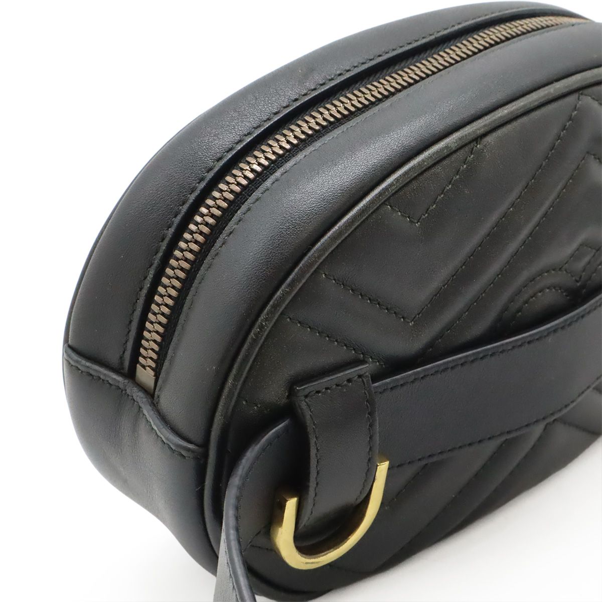 GUCCI グッチ GGマーモント ベルトバッグ ボディバッグ ウエストバッグ